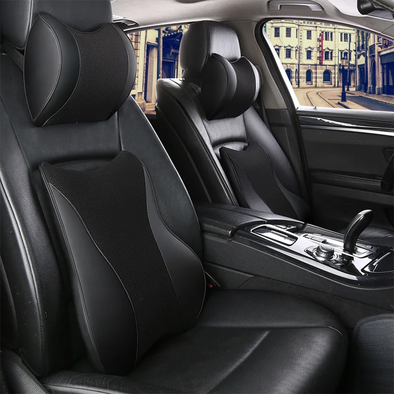 

Modern ge yue Weimaraner EX5 Isuzu D-MAX rui mai Bell Extension Automotive Headrest Memory Foam Back Cushion Neck Pillow Lumbar