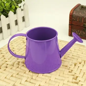 

Watering Kettle Shaped Hanging Rattan Planter Bucket, * Color Decoration Flower Pot, Candy Plants Balcony Wedding H4N4