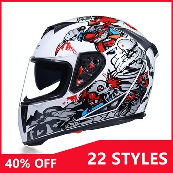 

FOR yamaha tdm 900 honda cb190r suzuki gsr 600 ktm duke 125 Motorcycle full face helmet casco motocross helmet moto accessories