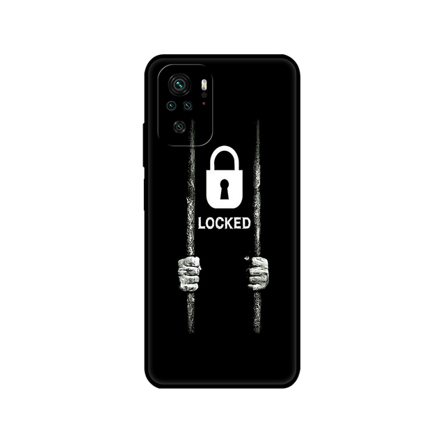 Xiaomi Redmi Note 10 Case 4G 5G Back cover For Redmi Note 10 Pro Phone Cover on Redmi Note 10S bumper silicon black tpu case