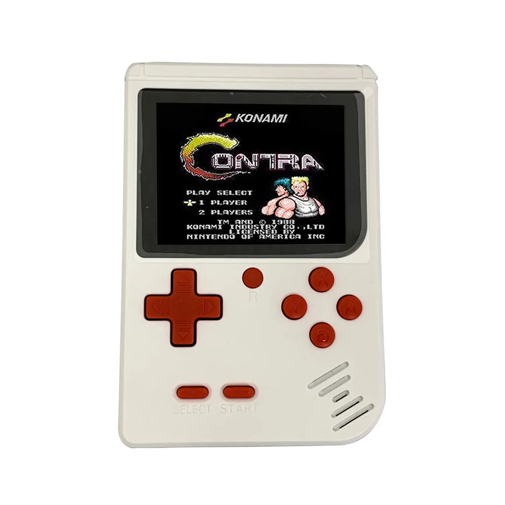 white Retromini портативная консоль Эмулятор игры для gameboy встроенные 168 классические видеоигры Подарок Видео плеер Карманный emulador de jogos - Цвет: white