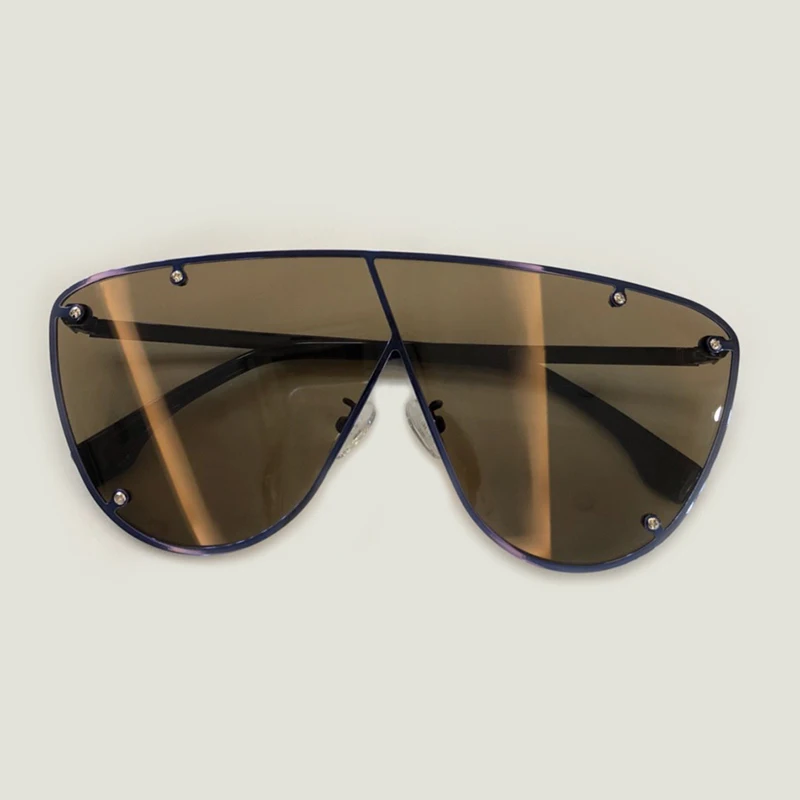 No5 Sunglasses Очки-люкс, солнцезащитные очки для женщин, фирменный дизайн, Ретро стиль, солнцезащитные очки для женщин, женские очки с заклепками, высокое качество - Цвет линз: No5 Sunglasses