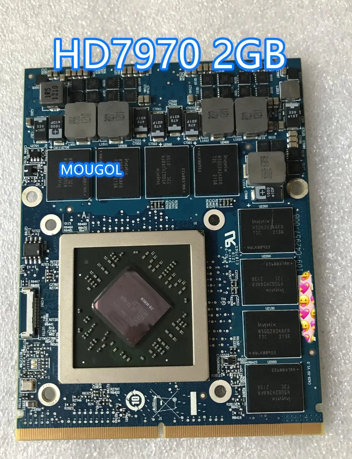 CN-0747M2 HD 7970 м HD7970 2 Гб Видео VGA Графическая карта 216-0836036 для Alienware M17x R3 R4 M18x R2