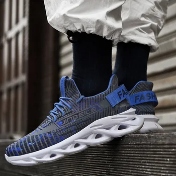 

New Male Athletic Shoes Men Running Shoes Sport Men Comfortable Jogging Trainers Lightweight shoes Zapatillas Hombre B31-69