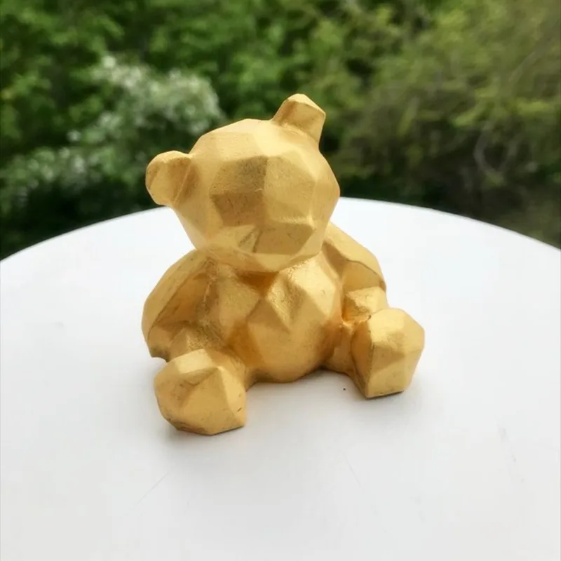 Практичный 3d силиконовые формы Творческий Медведь Форма лось форма для выпечки