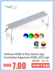 Chihiros WRGB 2 аквариумный светодиодный светильник обновленная версия светильник с белым синим красным регулируемым цветом