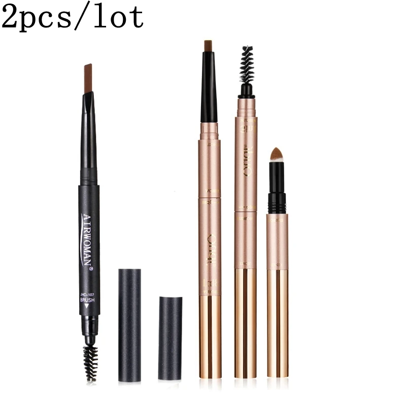eyebrow pencil set Женский профессиональный макияж мягкий водонепроницаемый и от потения-стойкий карандаш для бровей стойкий Макияж инструмент - Цвет: eyebrow pencil set