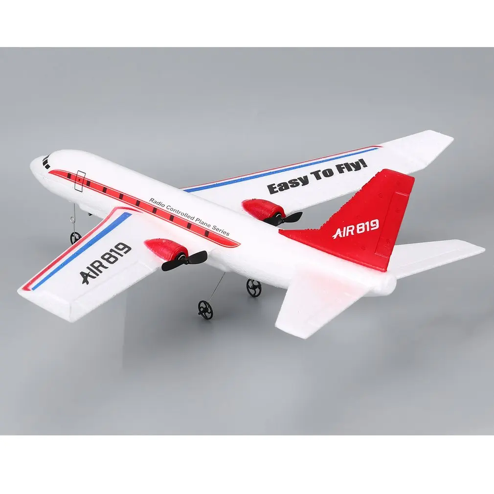 FX-819 2,4 г 2CH 400 мм размах крыльев легкий EPP DIY RC Самолет Gl1der самолет пассажирский самолет TF детские игрушки