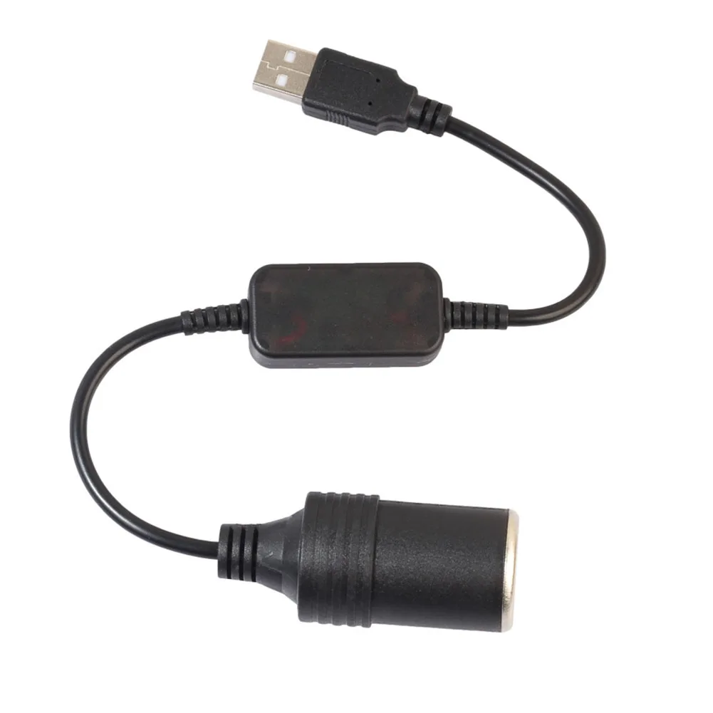 5 В до 12 В повышающий портативный кабель-конвертер USB Зажигалка Розетка инвертор Авто Профессиональный адаптер автомобильный Практичный Прочный
