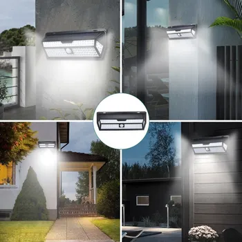 

Solar Powered 132 LED Sensor Flood Light Waterproof Outdoor Garden Security