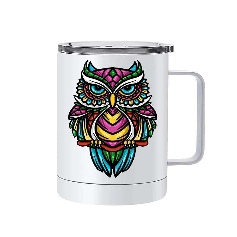 12oz Coffee Mug Sublimation Mug With Handle Tumbler