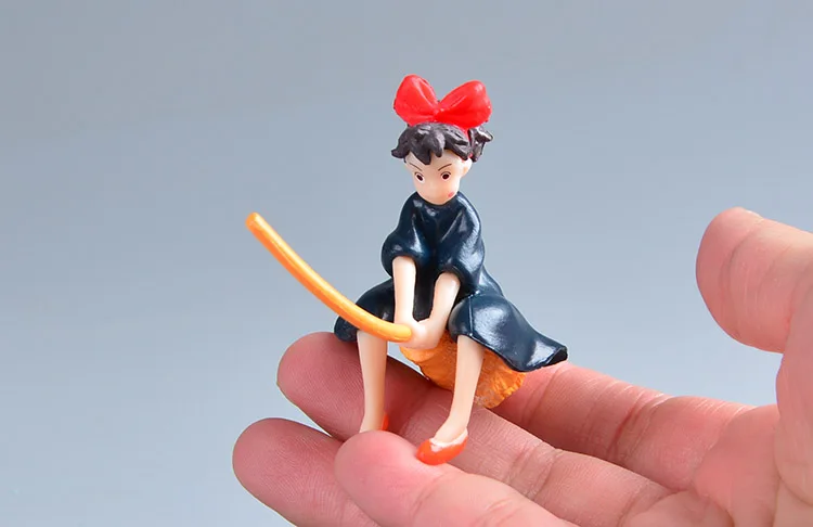 Koteta 1 шт. мультфильм студия Ghilbli KIKI модель экшн игрушки Фигурки Коллекция ПВХ детские игрушки Аниме Хаяо Миядзаки мини домашний декор
