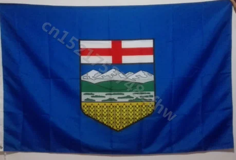 Флаг Канады, Alberta 90*150 см, 60*90 см, полиэстеровый декоративный баннер для помещений и улицы
