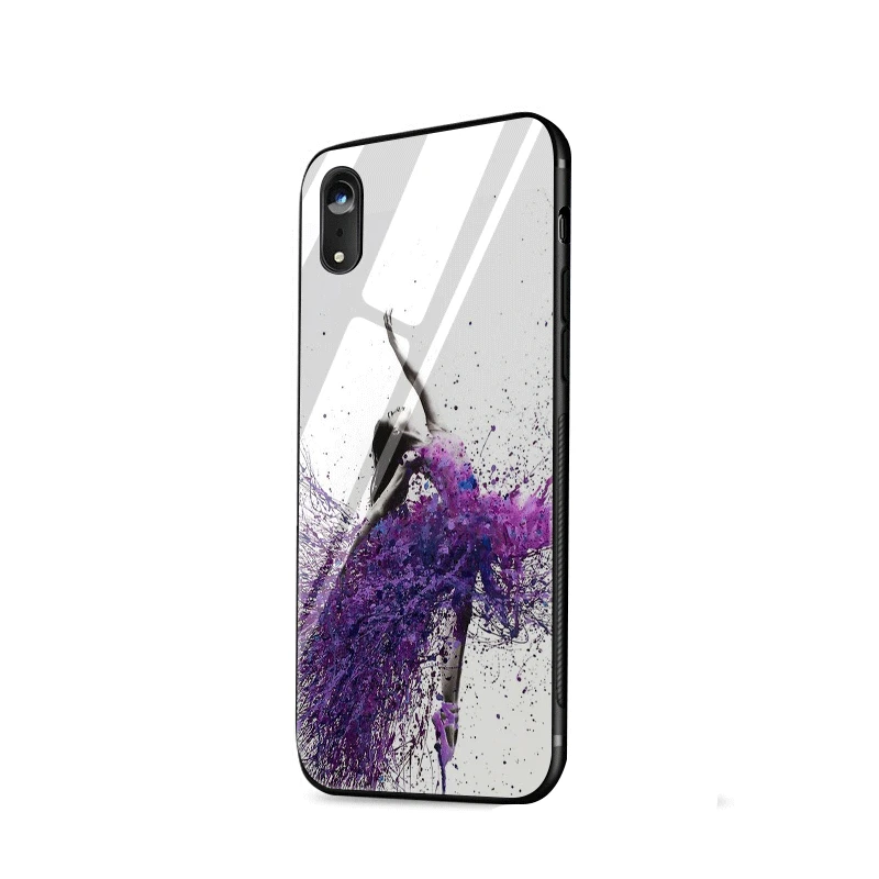 Чехол для телефона из ТПУ для Iphone 5, 5S, 6, 6 S, 7, 8 Plus, X, XR, XS Max, защитный чехол для балетной обуви
