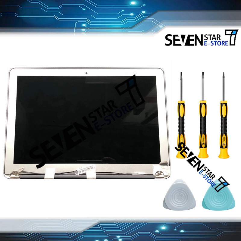 Pantalla LCD para Apple MacBook Air de 13,3 pulgadas, montaje completo, MD760, MJVE2, MQD32, 2013, 2014, 2015, 2017