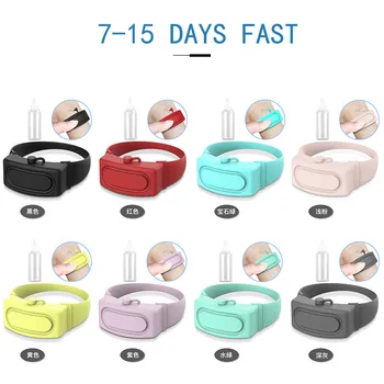 

Wristband Hand Dispenser Wearable Hand Sanitizer Disinfectant Silicone Bracelet Wash Hand Sanitizer Dispenser Pumps Dropshipping