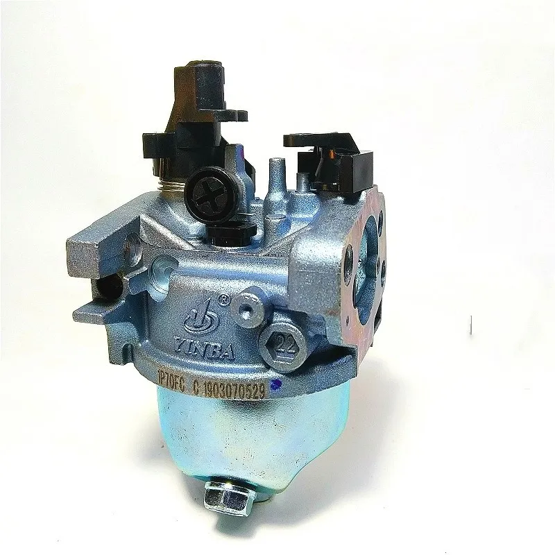 Manuale Carburatore Choke 19Mm Misura 1P70F 1P70 1P75F 1P75 Loncin 196Cc Verticale Motore Albero Motore Rasaerba Carburatore