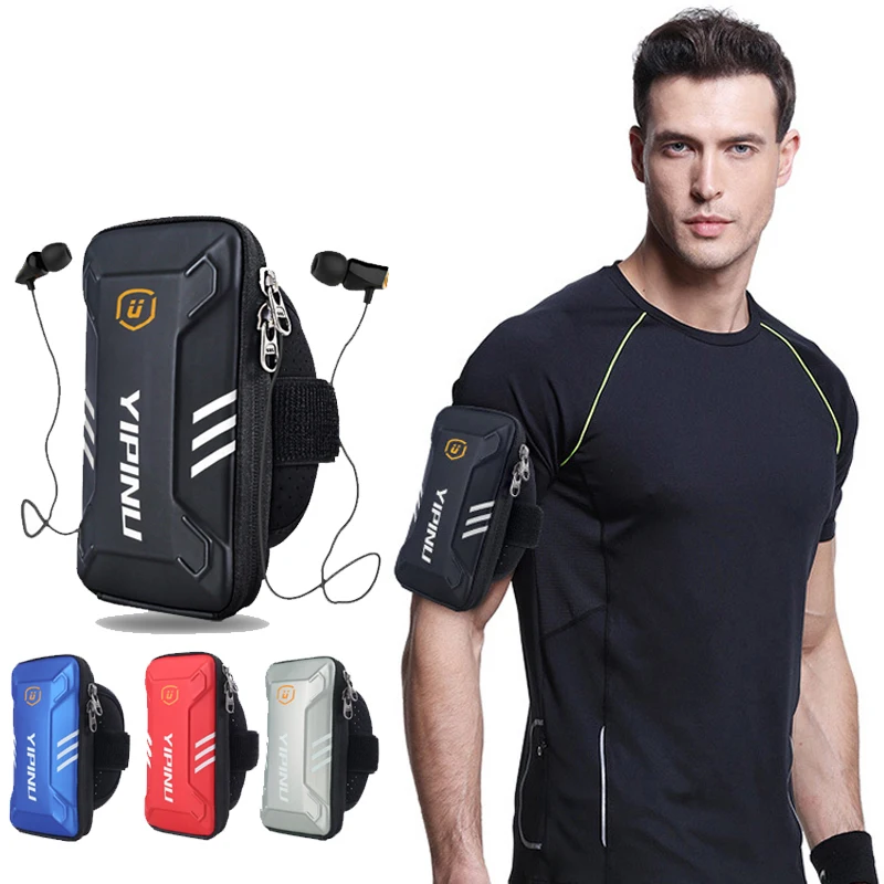 Bag Wallet Armband-Bag Phone-Holder Running-Case Fitness Waterproof Jogging Sports Reflective