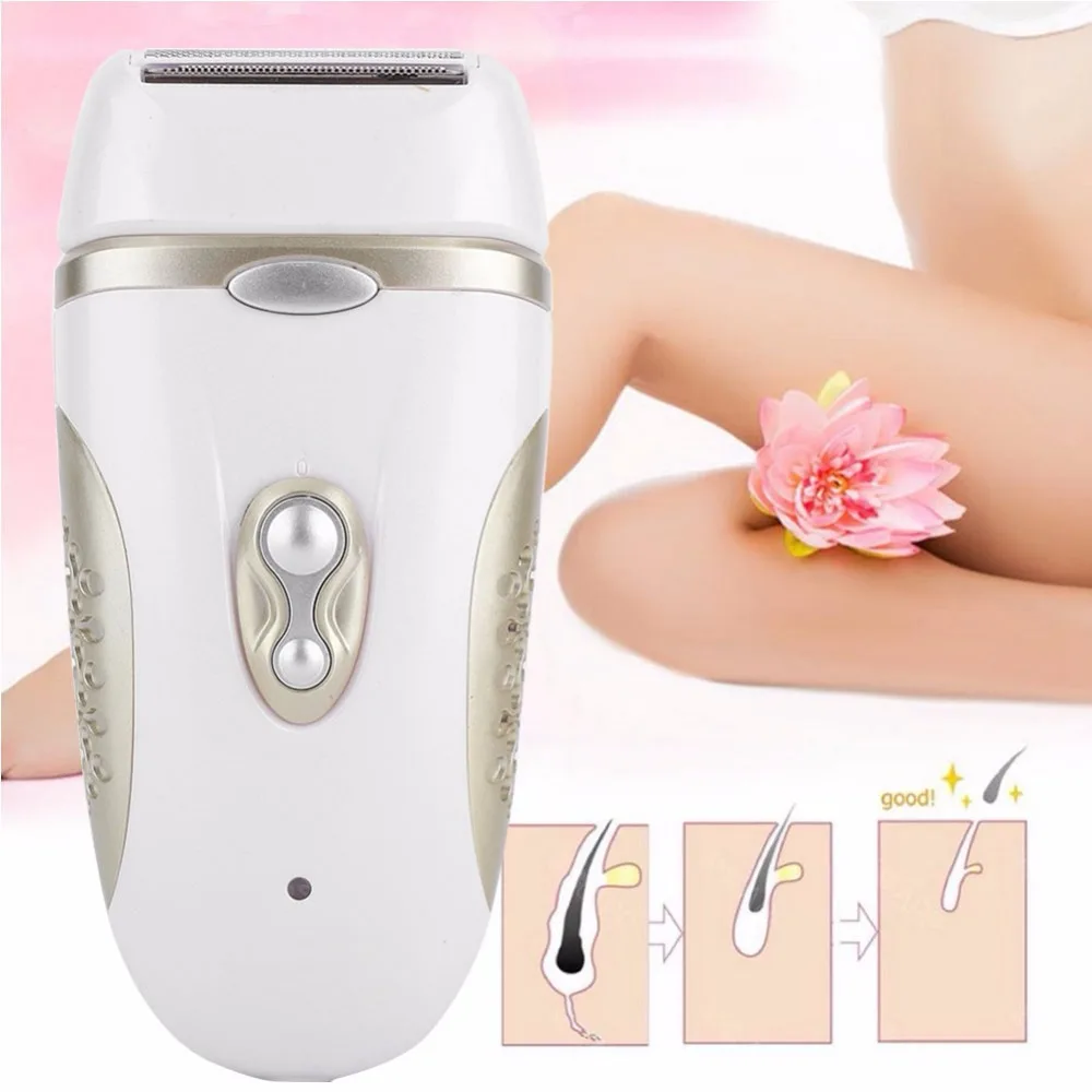220V 4 in 1 Easy to carry Electric Epilator Body Hair Removal Tool Depilator Machine EU Plug