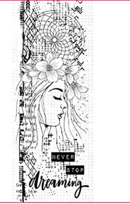 

Girl background Transparent Clear Silicone Stamp DIY scrapbooking/photo album Decorative clear stamp W1798