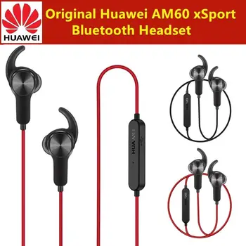 

Original Huawei Sport Bluetooth Headset AM60 CSR Apt-X Music Life Waterproof Mic Control Wireless Earphones for Android IOS