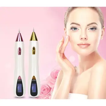 

1pc Miniature Speckle Removing Pen USB Charging Mole Removal Spot Pen Face Speckle Spot Sweeping Pen Portable Beauty Equipment