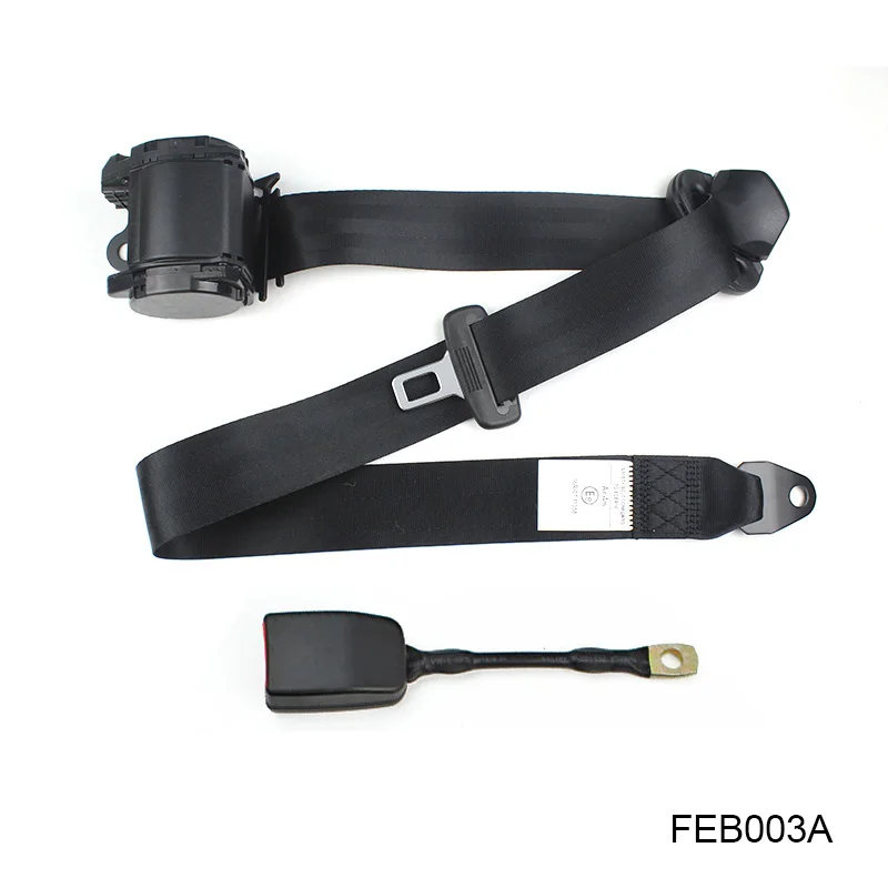 Feb003a Three Point Car Automatically Locking Seatbelt Seat Safety Belt Seat Belt Accessories