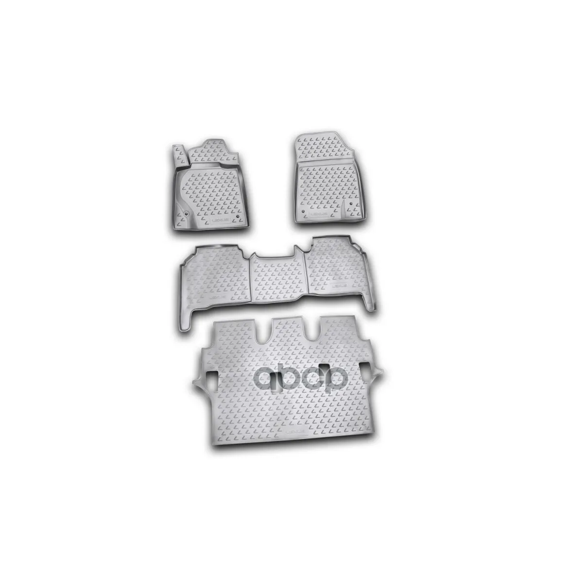 Коврики В Салон Lexus Lx570 2007-2012, 4 Шт.(Полиуретан) ELEMENT арт. NLC.29.07.210k