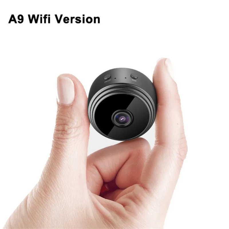 A9 Mini Full-HD 1080P Small Wifi Camera Wifi IP Mini Camera IR Night Vision Micro Camera Motion Detection Camera Support TF Card