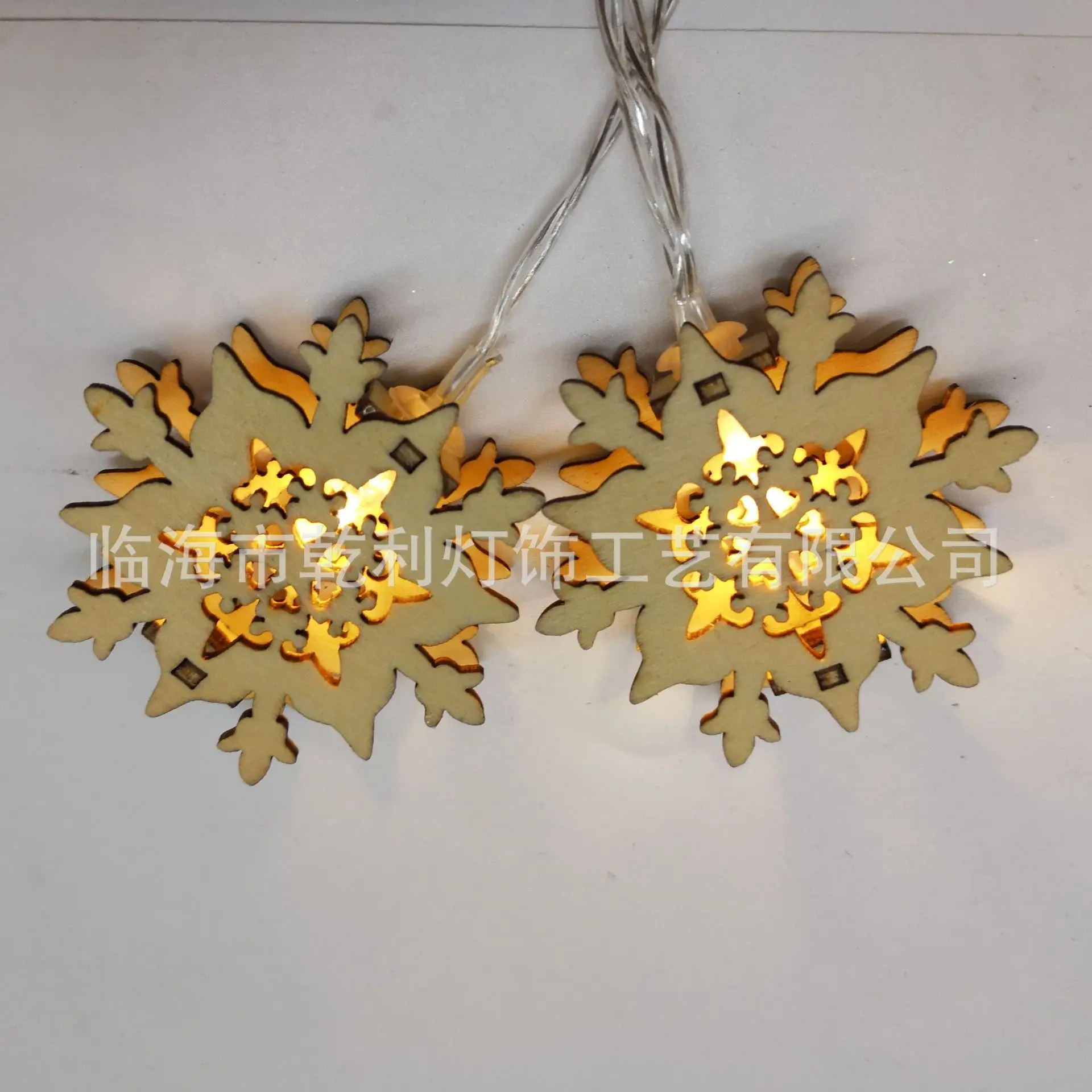 

Amazon for LED Wooden Product Decoration Snowflake Accessories Christmas Light Little Angel Modeling Colorful Lights Heart Lamp