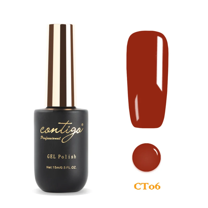contigo--06 Contigo Гель-лак для ногтей 60 цветов новейший Гель-лак es Полупостоянный УФ светодиодный лак Гибридный впитывающий эмалированный Гель-лак для дизайна ногтей - Цвет: contigo--06