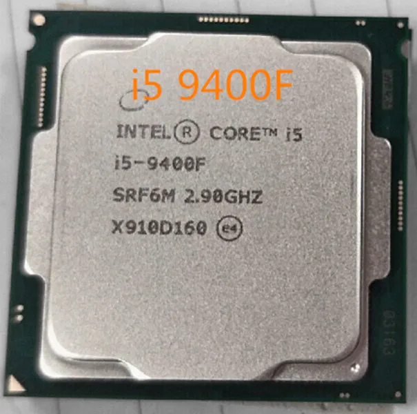 

Intel core i5 9400F processor 2.9GHz 6core LAG 1151 Server CPU 6 Threads