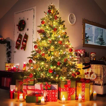 

LED Fairy light 10M Copper Wire String Street Lights Waterproof Garland for Party Holiday Home Wedding Decoration Lighting