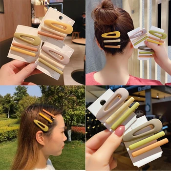 

Hair Clipcard Issuance Girl Women Female Bangs Side Clip Headdress Accessories Beauty Styling Tools New Arrival