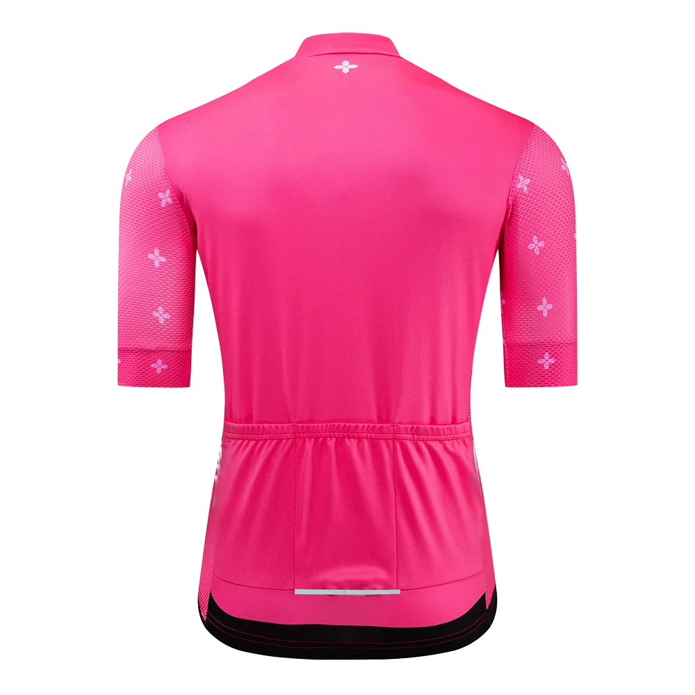 LECOL 2020 Cycling Jersey Men Summer Short Sleeve Cycle Clothing MTB Road Bike Riding Wear Breathable Sport Shirt