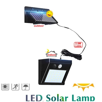 

1/4pcs 30 LEDs Solar lamp Wall lamp Wireless PIR Motion Sensor Solar Power Outdoor Waterproof Street Path Garden Security light