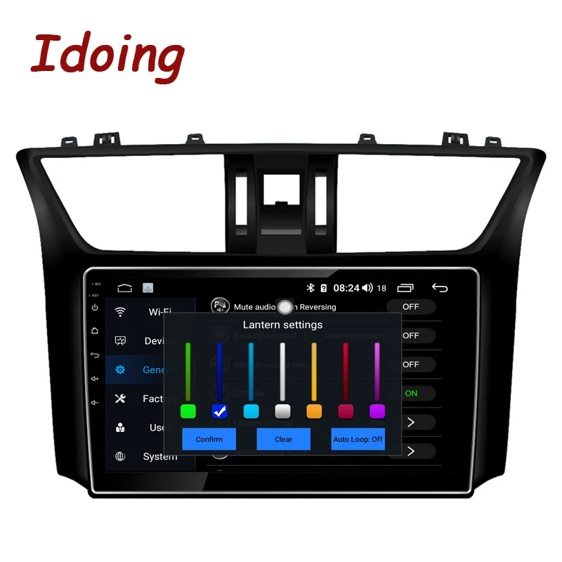 Excellent Idoing 10.2"4G+64G Car Radio Multimedia Video Player Navigation GPS Android 8.1 8,1For Nissan Sylphy 2012-2016 NO 2 din 2din DVD 3