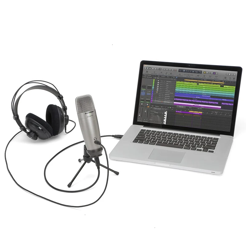 Samson C01u Pro Free Wind Sponge) Usb конденсаторный микрофон для студийной записи музыки youtube видео