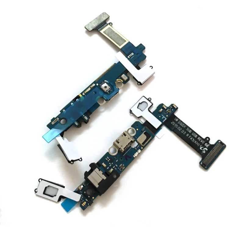 Для Samsung Galaxy S6 S6edge S7 S7edge S8 S8P S9 s9pнаушников разъем микрофона USB порт зарядки док-станция разъем гибкий кабель - Цвет: For S6 G920F