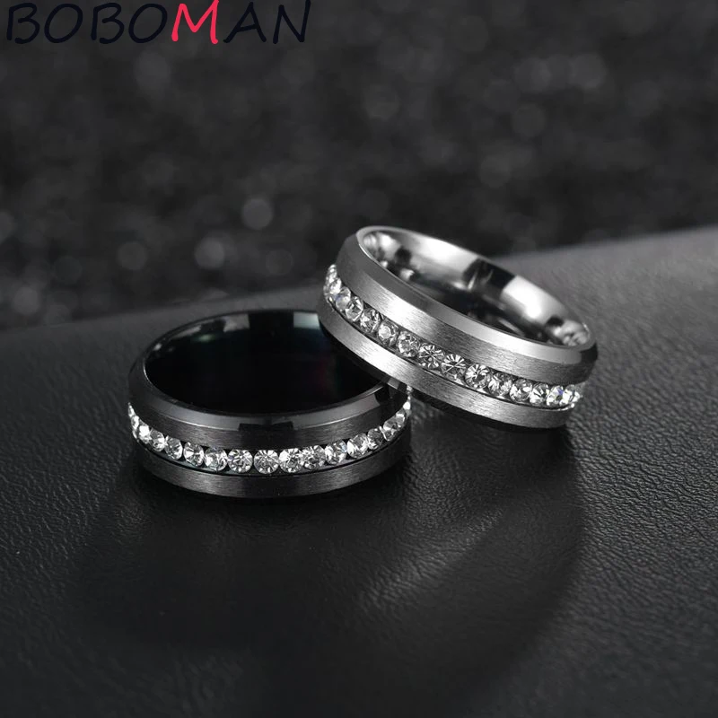 Stainless Steel Couple Rings wedding rings finger rings engagement rings couple rings stainless steel rings For Men And Women