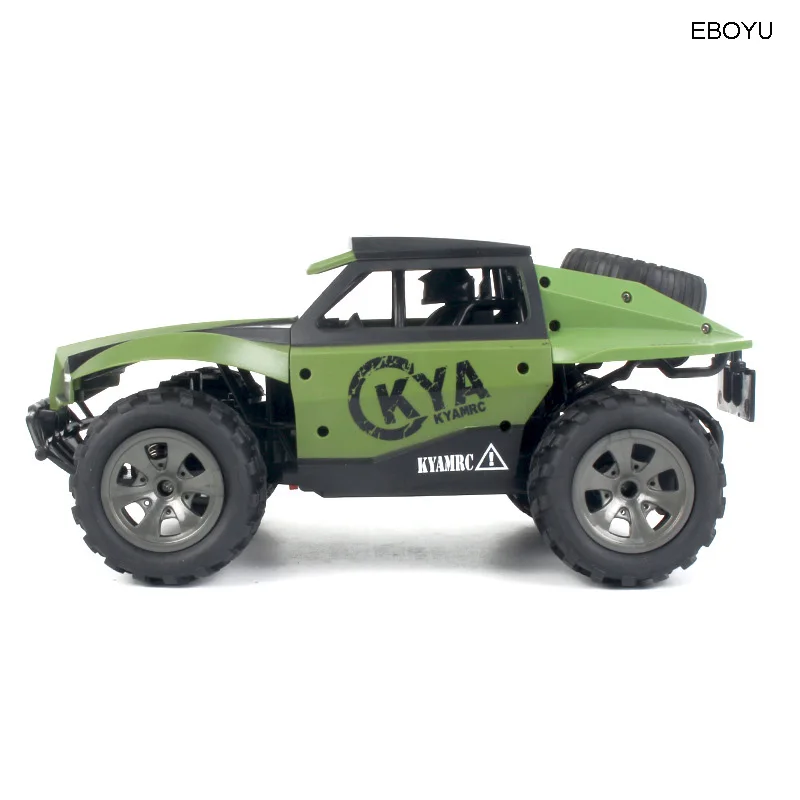 EBOYU 1818A RC автомобиль 2,4 GHz 1/18 2WD большое колесо внедорожный пульт дистанционного управления грузовик King RTR для детей начинающих