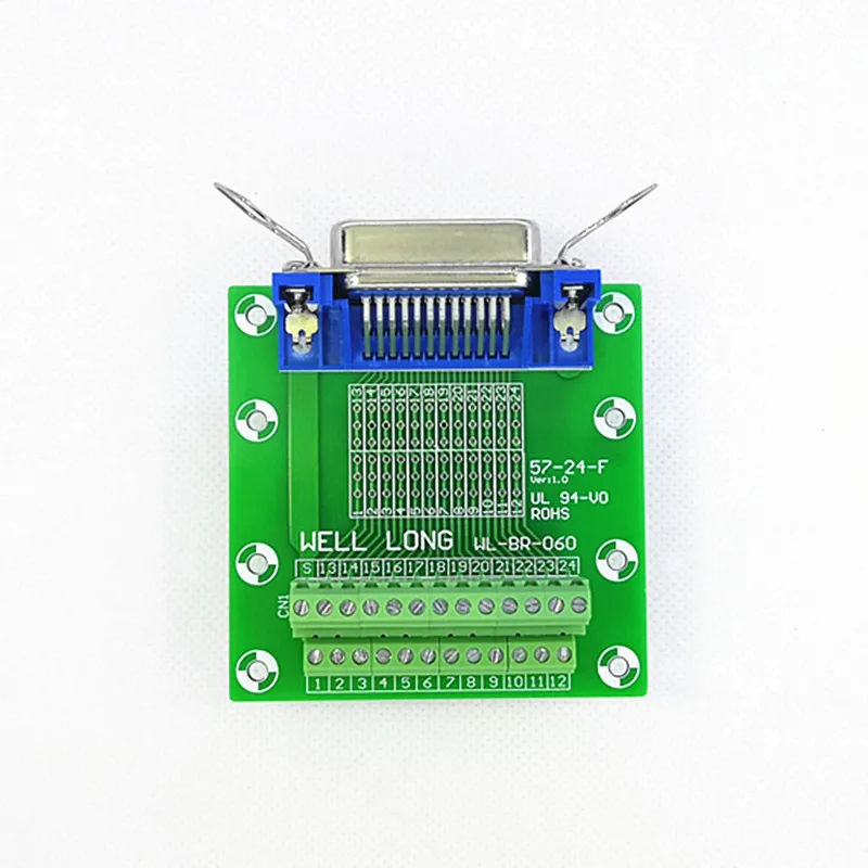 57 серия 24-Pin 0,08" гнездовой разъем Breakout Board