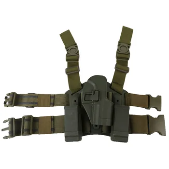 

Army Military HK USP Compact Hand Gun Belt / Leg Holster Tactical Paintball Pistol Holster Hunting Gun Case HK USP Thigh Holster