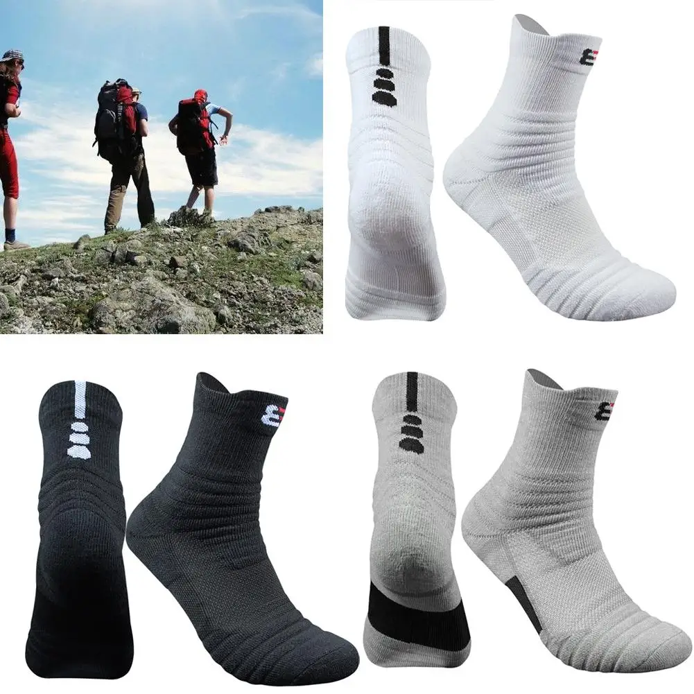 Professional Basketball Socks Men Outdoor Sports Running no Slip Middle Tube High Safety Sock cycling носки мужские | Мужская