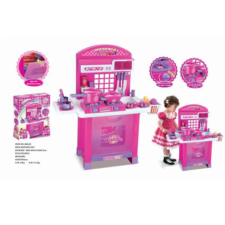 

Children Play House Tableware Toys Sound-And-Light Kitchenware Taiwan Stove Educational Kitchenware Toy