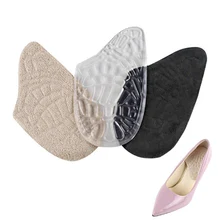 1 пара 2x гель ортопедический арка поддерживает стельки для передней части стопы для женщин обувь на высоком каблуке массажная подушка половина двора колодки подследники