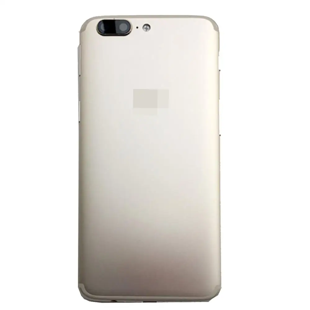 Gold Оригинальная новинка 5," для Oneplus 5 Five 1+ 5 A5000 Задняя Дверь Корпус Крышка батарейного отсека с боковым ключом объектив sim-карта лоток - Цвет: Gold