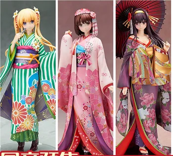 

Saenai Heroine no Sodatekata Character Katou Megumi Utaha Kasumigaoka Kimono Ver. PVC Figure Collectible Model Toy
