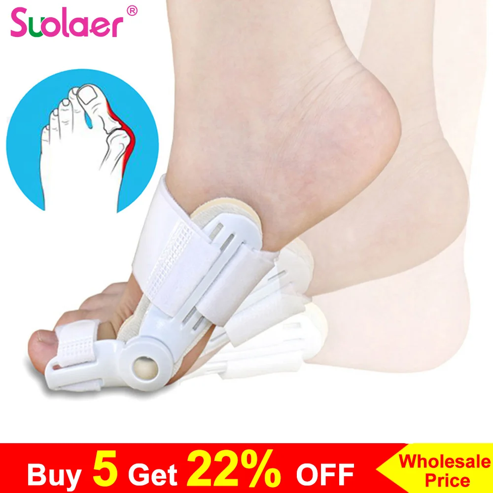 Bunion Splint Big Toe Straightener Corrector Foot Pain Relief Hallux Valgus Correction Orthopedic Supplies Pedicure Foot Care