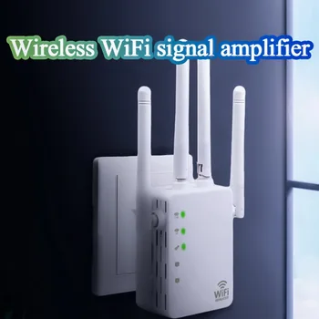 

Dual frequency 1200M WIFI repeater wireless WiFi signal amplifier 2.4&5.8G